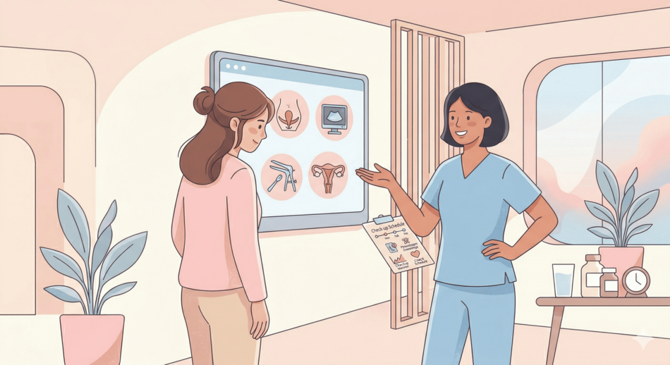 revisió en servei de ginecologia a Figueres