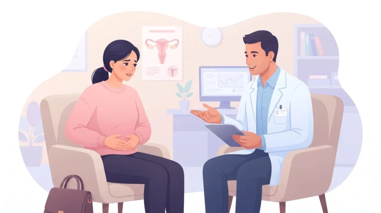 Dolor menstrual intenso que puede requerir valoración ginecológica